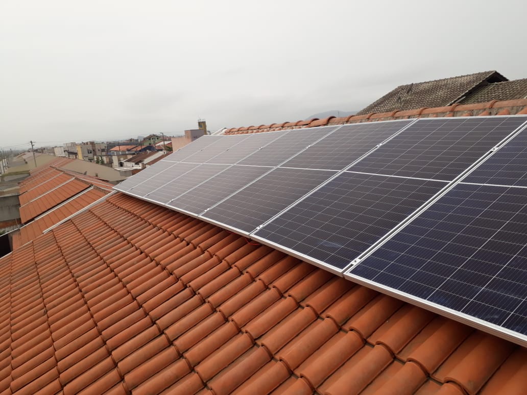 Instalação solar Spin em Itajaí