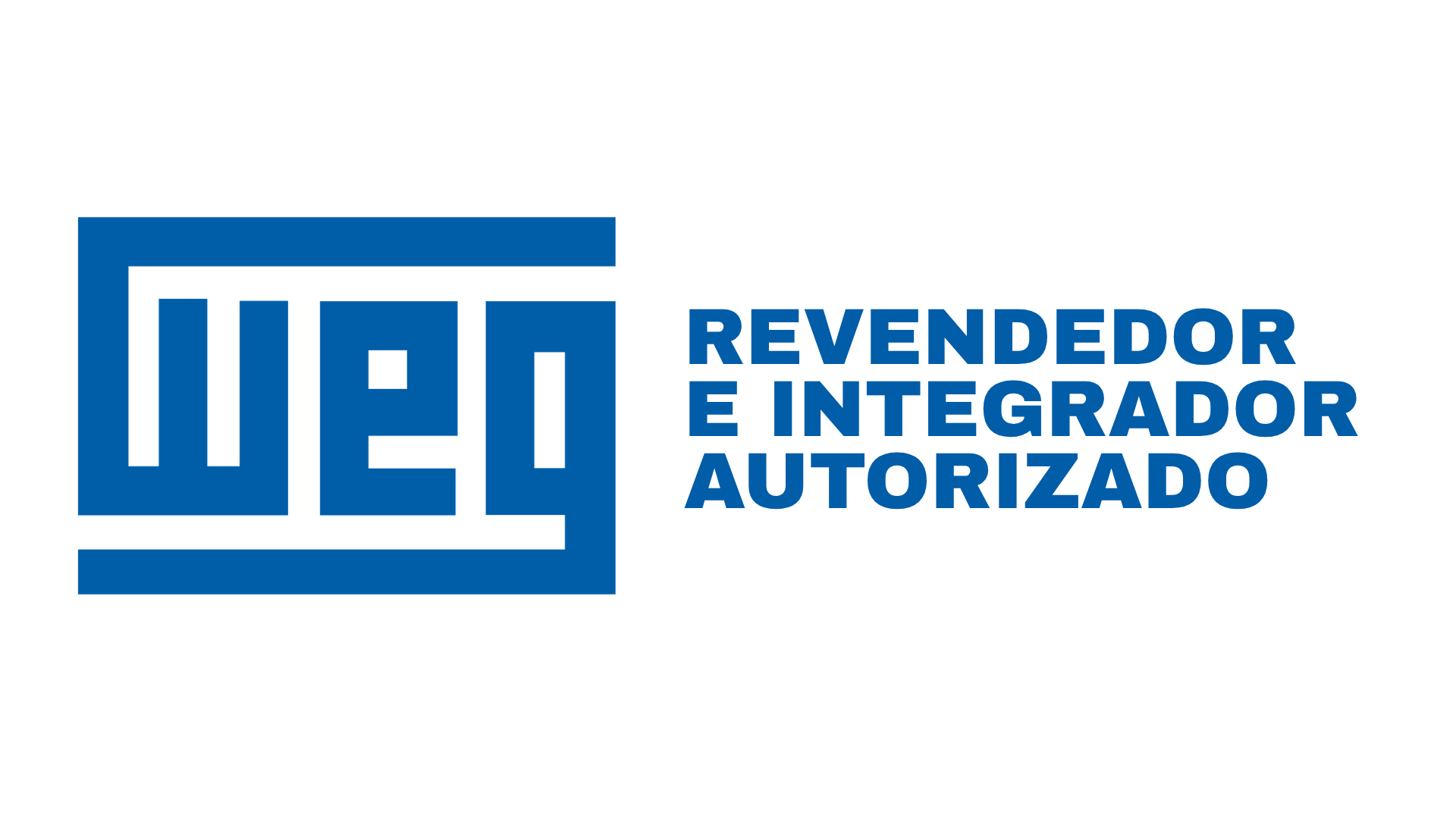 Selo WEG Revendedor e Integrador Autorizado